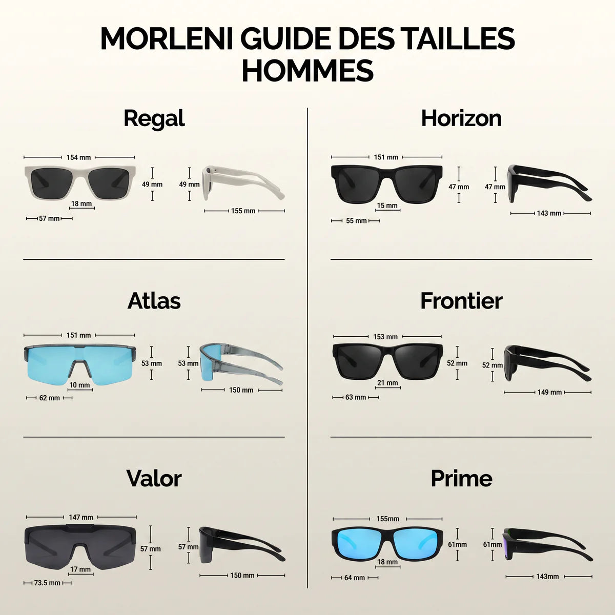 Sur-lunettes polarisées